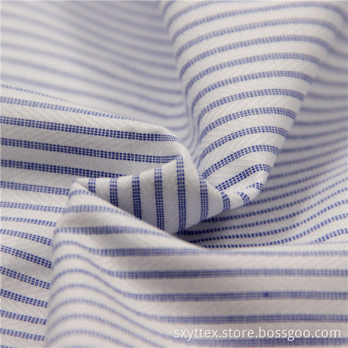 Modern Design Men Shirt Fabric With Tencel Mixed